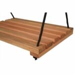 Balanço De Madeira Tão Perto, Tão Longe - Stain E Corda Preta - Meu Móvel De Madeira - Imagem 2