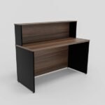 Balcão Atendimento Recepção Consultório 1200x600 Netmobil - Nogal