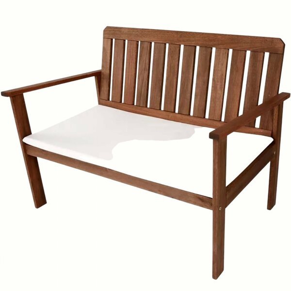 Banco De Madeira Para Área Externa Havelock Madeira Banco De Madeira Para Área Externa Havelock Madeira - Imagem 1