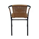 Cadeira Indaiá Bege Rattan - Imagem 2