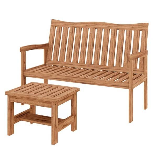 Conjunto Para Jardim De Madeira Eucalipto Solaris Sem Almofada Yescasa Amadeirado Conjunto Para Jardim De Madeira Eucalipto Solaris Sem Almofada Yescasa Amadeirado - Imagem 1