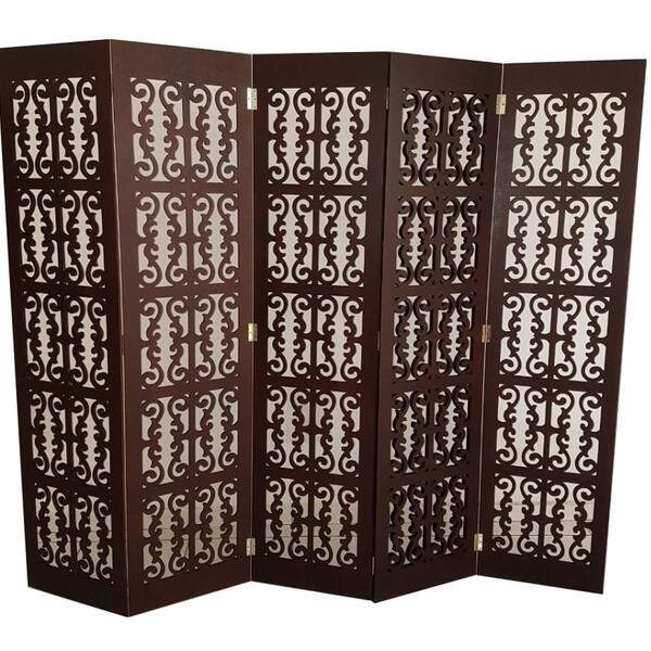 biombo_5_folhas_215x180cm_mdf_modelo_2_rustico_vazado_1567126513_d3d9_600x600 Biombo 5 Folhas 215x180cm Mdf Modelo 2 Rustico Vazado - Imagem 1