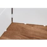 Biombo Frisado Branco 180x135cm Branco - Imagem 3