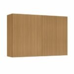 Armário Aéreo de Cozinha 100% MDF Nature com 2 Portas 120x80x32cm Rainha Nesher