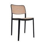 Cadeira Maya Telinha Cozinha Empilhável Jantar - Imagem 2