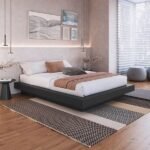 Cama Casal Queen Suspensa 140160 Zurique Grafite - Imagem 2