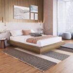 Cama Casal Queen Suspensa 140160 Zurique Mel - Imagem 2