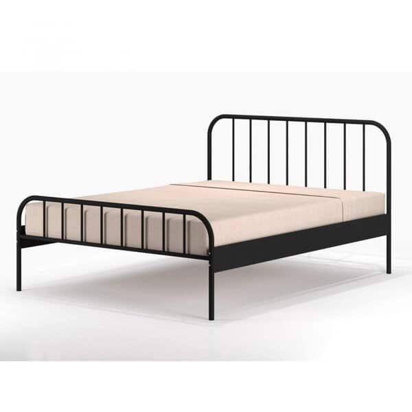 Cama Tubular Casal Julia Yescasa Preto Cama Tubular Casal Julia Yescasa Preto - Imagem 1