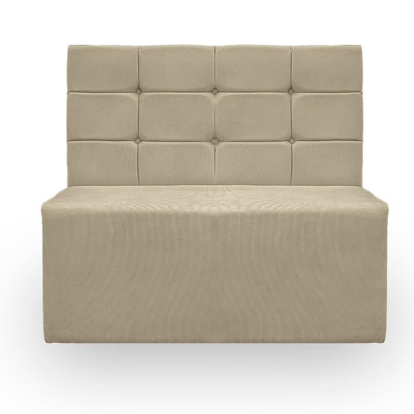 Canto Alemão Confortável Para Apartamento Cozinha E Restaurantes Suede Bege Canto Alemão Confortável Para Apartamento Cozinha E Restaurantes Suede Bege - Imagem 1