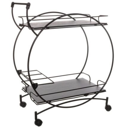 Carrinho Bar Decorativo Vintage Pretopreto