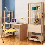 Escritório Completo Match 1 Porta Off White/carvalho - Artely