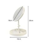 Espelho Para Maquiagem Dobrável Com Led E Zoom 4264BR - Imagem 4