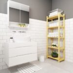 Estante de Madeira Pinus com 5 Prateleiras Natural 170x60x32cm 25Kg Settis - Imagem 2