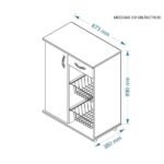 Fruteira Belize New 1 Pt 1 Gv Branco - Imagem 4