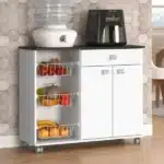 Fruteira Isis Com Rodinhas 2 Portas 1 Gav. - Imagem 4