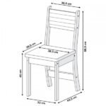 Mesa De Jantar 4 Lugares Mara Mel/nude - Viero Móveis - Imagem 3