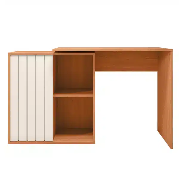 Mesa de Escritório 75x140x45,1cm Freijo-Off White MDP Smart Caemmun Mesa de Escritório 75x140x45,1cm Freijo-Off White MDP Smart Caemmun - Imagem 1