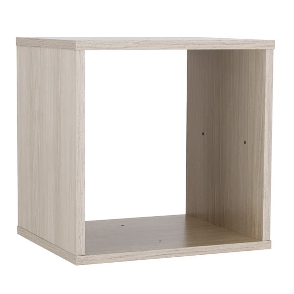 Nicho Modular 30x35cm Madeira Carvalho Spaceo KUB Nicho Modular 30x35cm Madeira Carvalho Spaceo KUB - Imagem 1