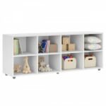 Nicho Organizador Horizontal Branco - Movelbras