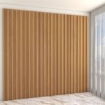 Painel Para Tv 100% Mdf Ripado Decoração Freijó - Panorama Móveis