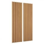 Painel Para Tv 100% Mdf Ripado Decoração Freijó - Panorama Móveis - Imagem 3