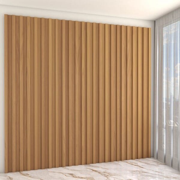 Painel Para Tv 100% Mdf Ripado Decoração Freijó - Panorama Móveis Painel Para Tv 100% Mdf Ripado Decoração Freijó - Panorama Móveis - Imagem 1