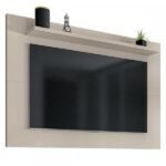 Painel Para Tv Até 60 Polegadas Safira 1 Prateleira Off White - Casa D