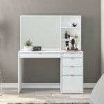 Penteadeira 5 Gavetas 3 Nichos Blum Branco - Imagem 2