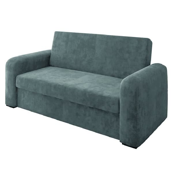 Sofá Cama Versátil 2 Lugares Veludo Selmer Sofá Cama Versátil 2 Lugares Veludo Selmer - Imagem 1