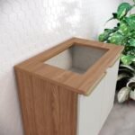 Tampo Para Cooktop 800mm Yasmin Espresso Móveis Nature - Imagem 3