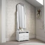 Toucador Espelho Gavetas Estiva Branco - Imagem 3